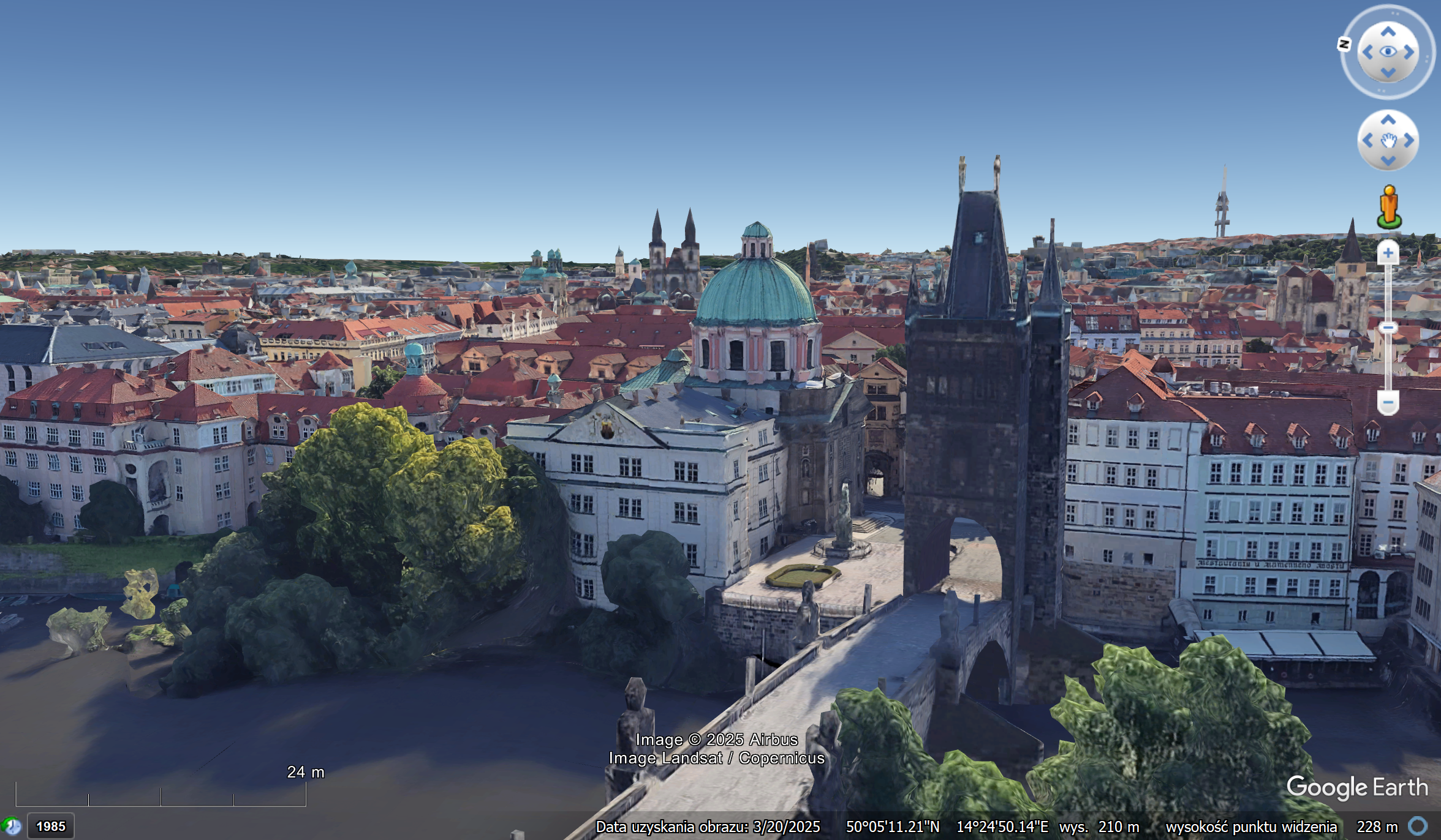 解释3D瓷砖 - Google Earth