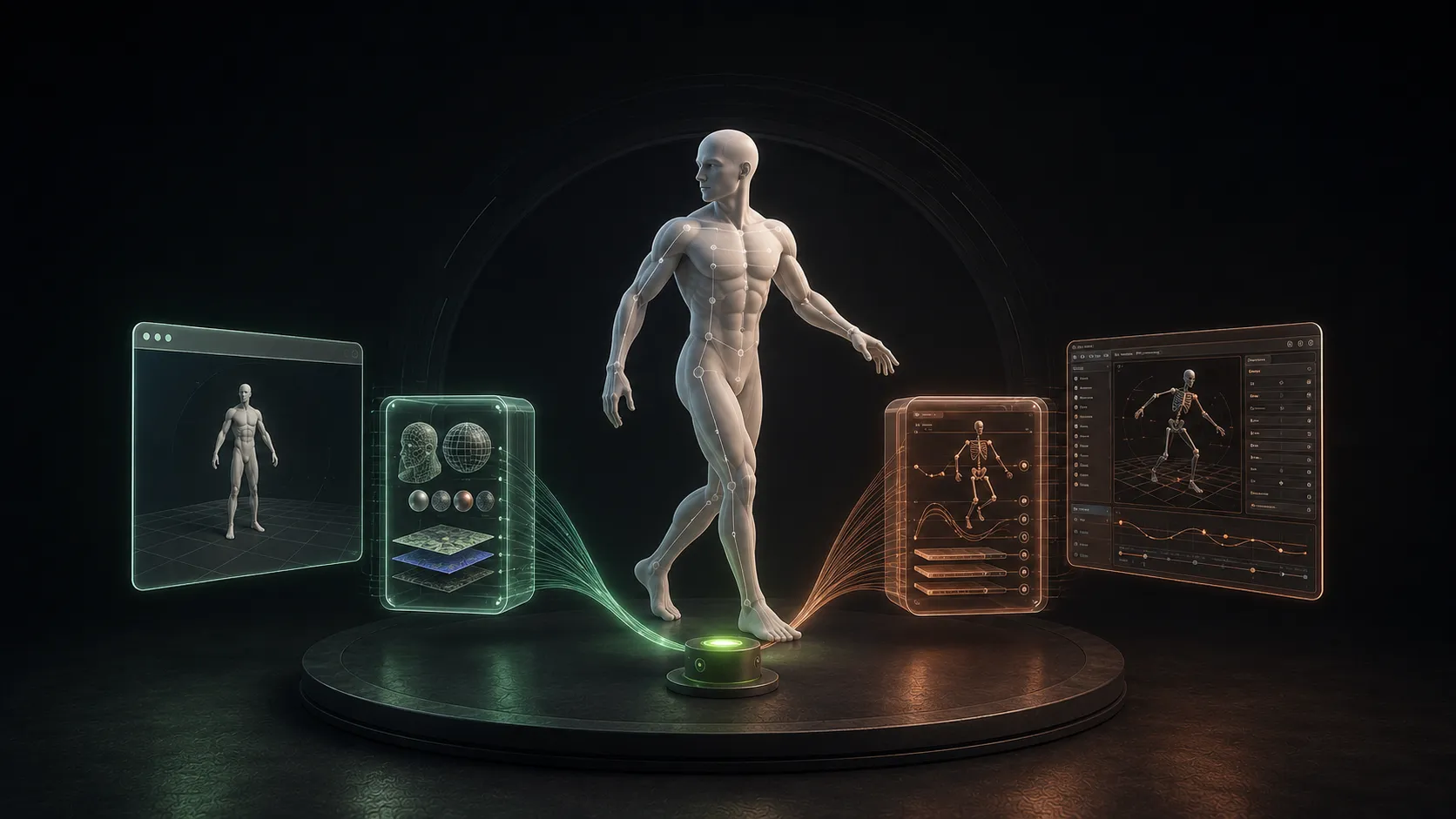 GLB 与 FBX 使用哪种3D格式